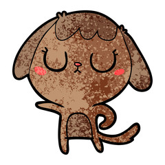 cute cartoon dog