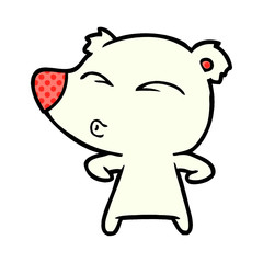 polar bear cartoon