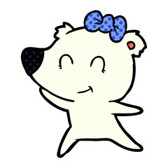polar bear cartoon