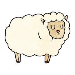 cartoon sheep