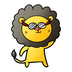 cartoon lion