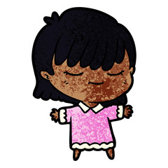 cartoon woman