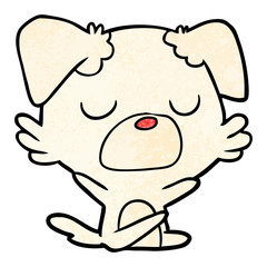 Fototapeta premium cartoon dog