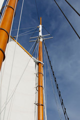 Fototapeta premium Sailboat mast