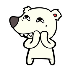 polar bear cartoon