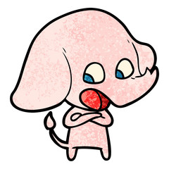 cute cartoon elephant