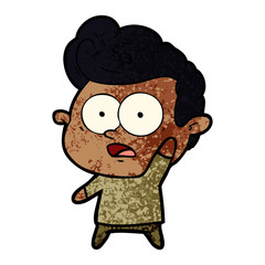 cartoon man asking question
