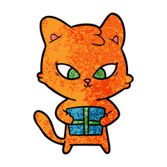 cute cartoon cat