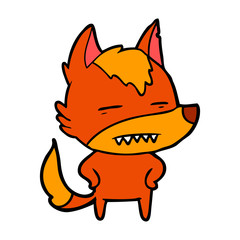 fox cartoon character