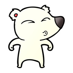 polar bear cartoon