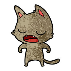 talking cat cartoon