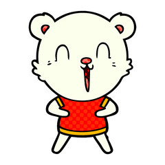 polar bear cartoon