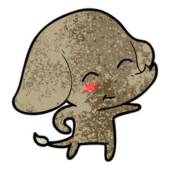 cute cartoon elephant