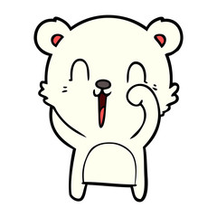 polar bear cartoon