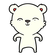 polar bear cartoon