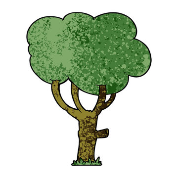 cartoon tree