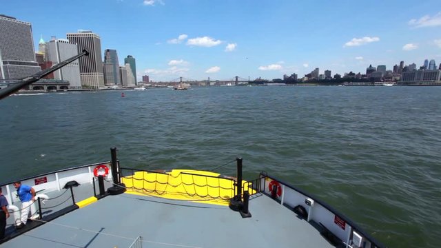 Sailing To Downtown NYC