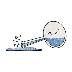 cartoon spilled chemicals