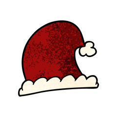 cartoon christmas hat