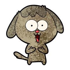 cute cartoon dog