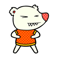 polar bear cartoon