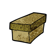 cartoon cardboard box
