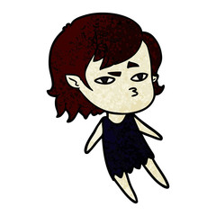 cartoon vampire girl