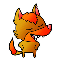 fox cartoon character