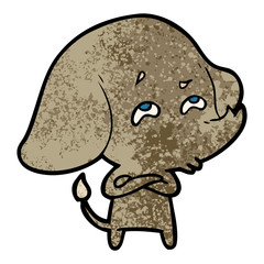 cartoon elephant remembering