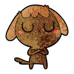 cute cartoon dog