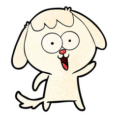 cute cartoon dog