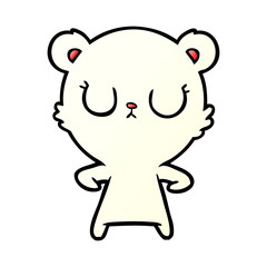 polar bear cartoon