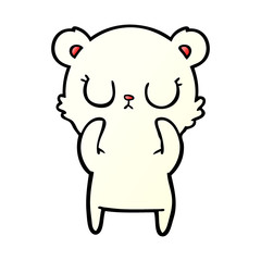 polar bear cartoon