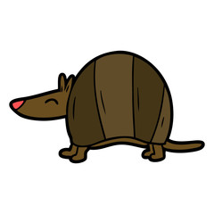 cartoon armadillo