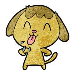 cute cartoon dog