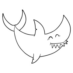 cartoon shark