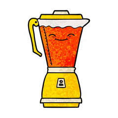 cartoon food processor