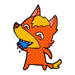 fox cartoon character