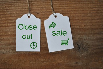 Close out sale