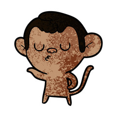 cartoon monkey