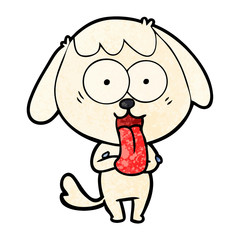cute cartoon dog