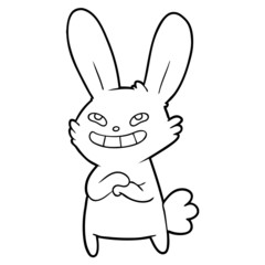 cartoon rabbit