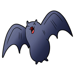 spooky cartoon bat