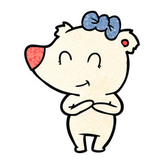 polar bear cartoon