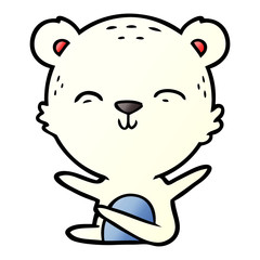 polar bear cartoon