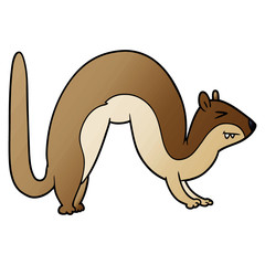 cartoon weasel