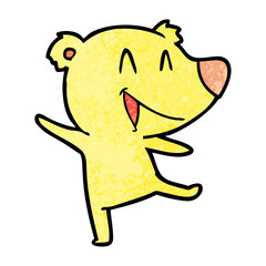 laughing bear cartoon