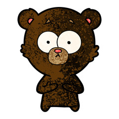 surprised bear cartoon