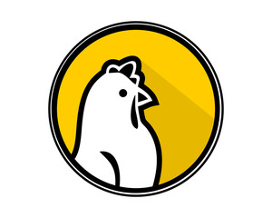 chicken hen poultry livestock animal image vector