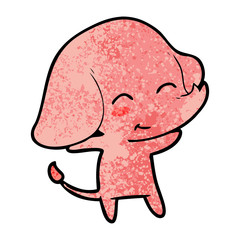 cute cartoon elephant